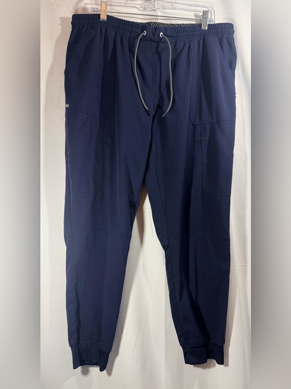 KOI Navy Drawstring Jogger Scrub Pants Size XL